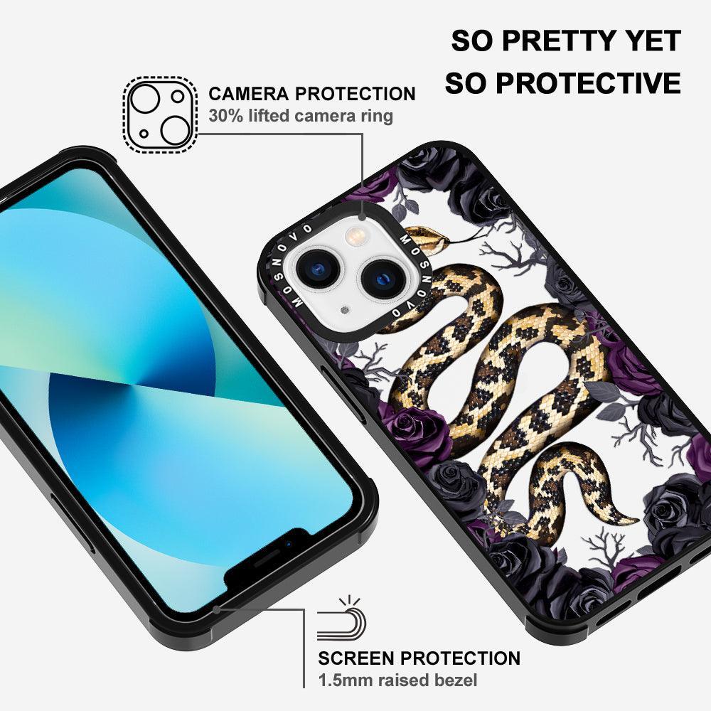 Secret Snake Garden Phone Case - iPhone 13 Case - MOSNOVO