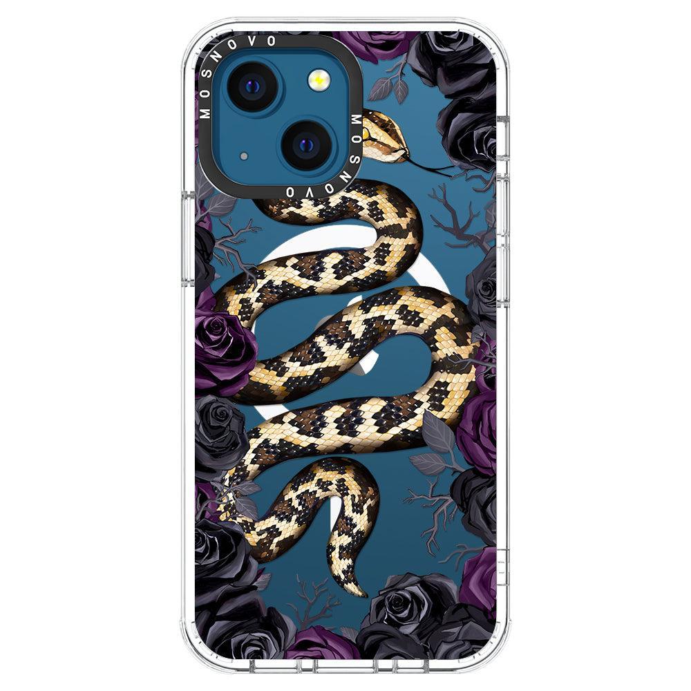 Secret Snake Garden Phone Case - iPhone 13 Case - MOSNOVO