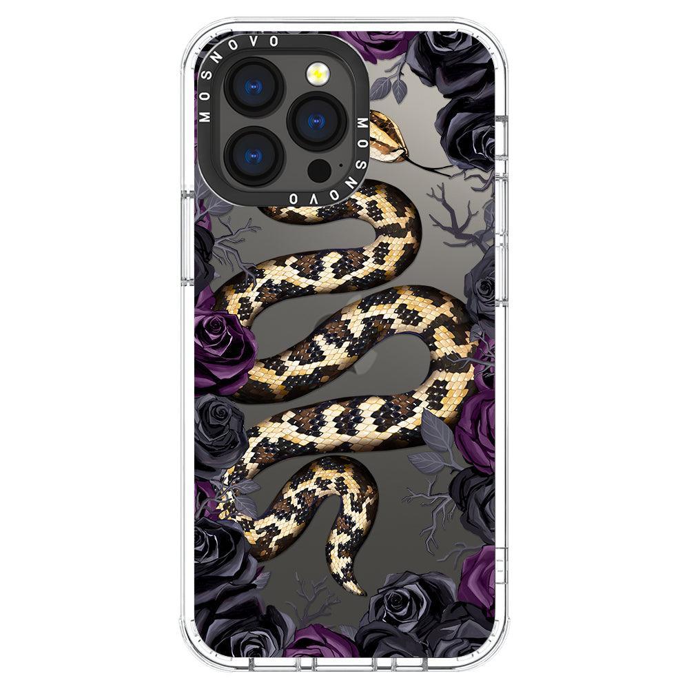 Secret Snake Garden Phone Case - iPhone 13 Pro Case - MOSNOVO