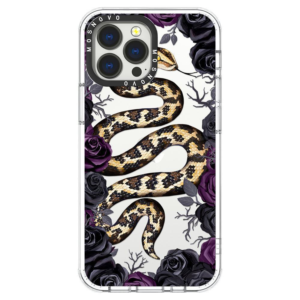Secret Snake Garden Phone Case - iPhone 13 Pro Max Case - MOSNOVO