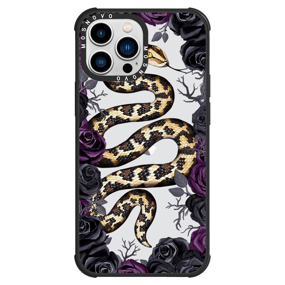 Secret Snake Garden Phone Case - iPhone 13 Pro Max Case - MOSNOVO
