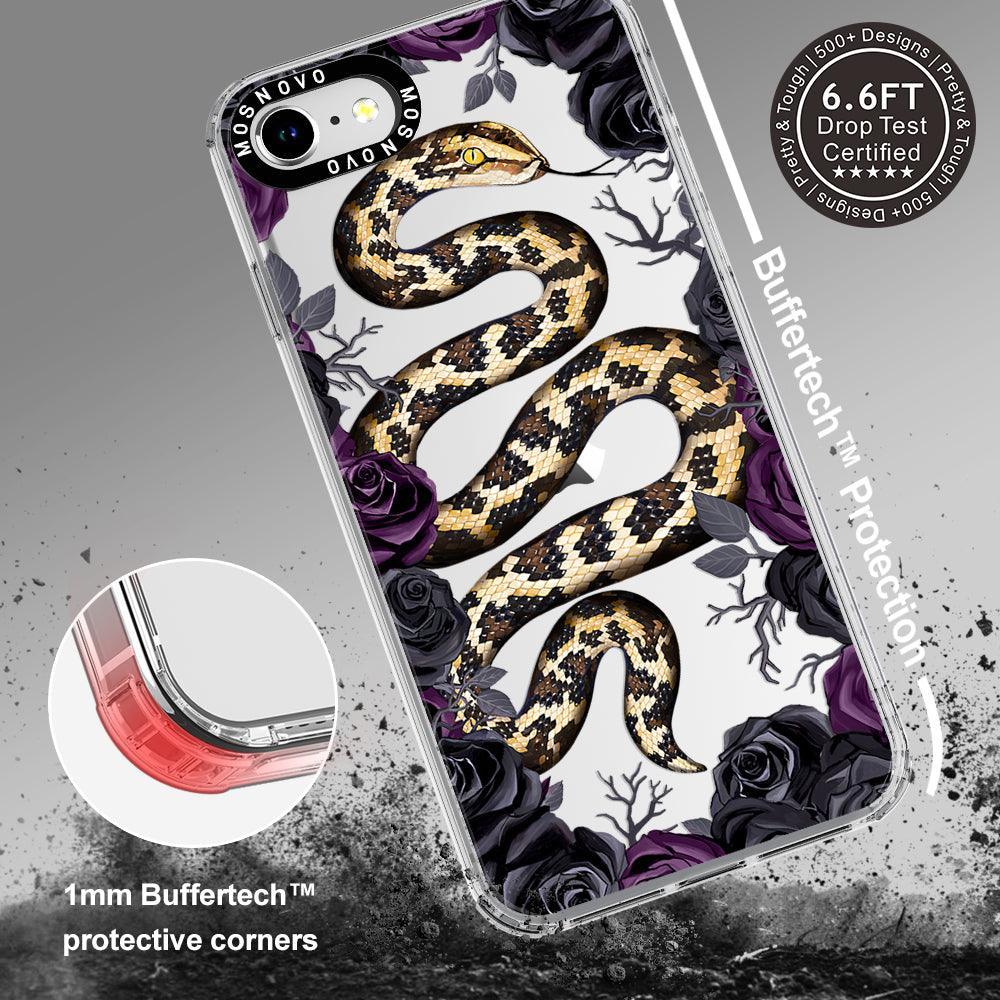 Secret Snake Garden Phone Case - iPhone 7 Case - MOSNOVO