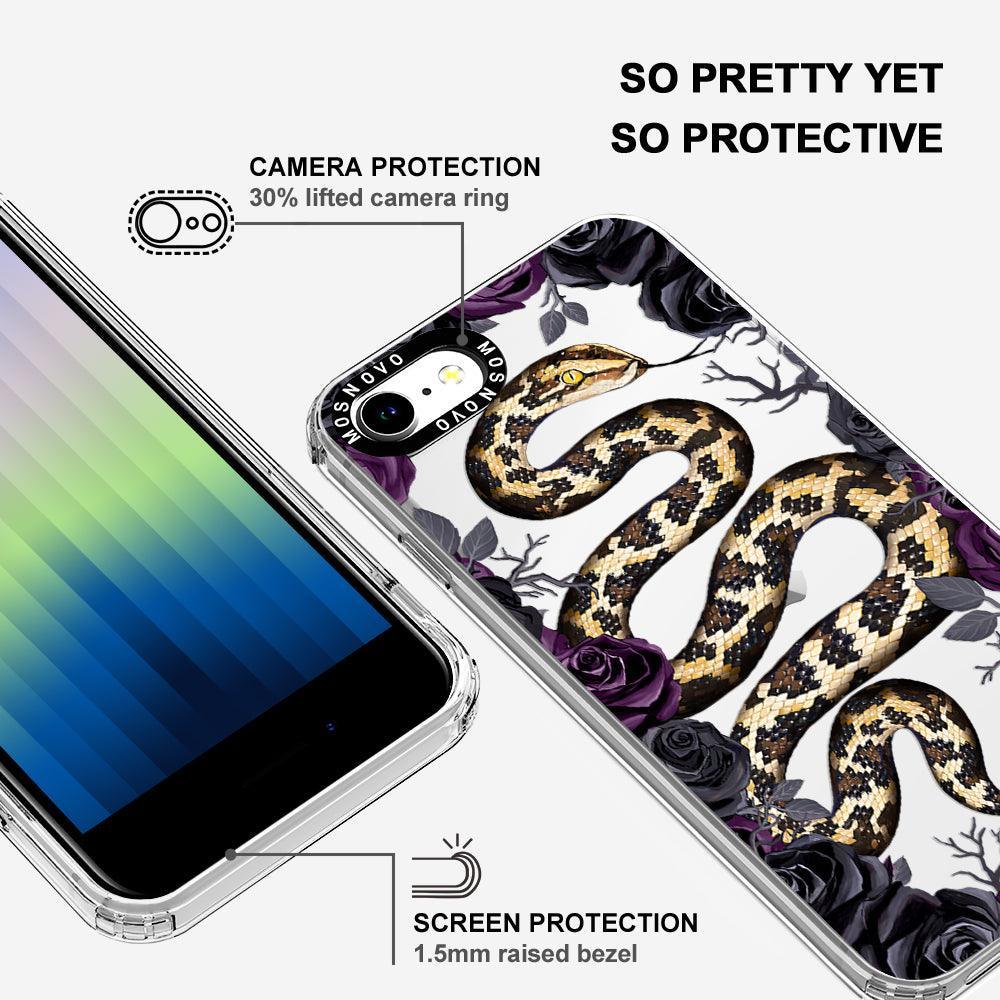 Secret Snake Garden Phone Case - iPhone SE 2020 Case - MOSNOVO