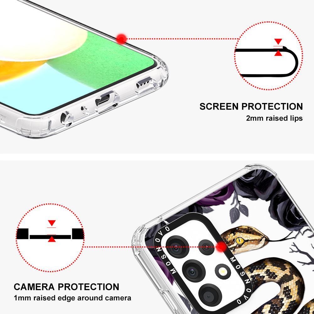 Secret Snake Garden Phone Case - Samsung Galaxy A52 & A52s Case - MOSNOVO