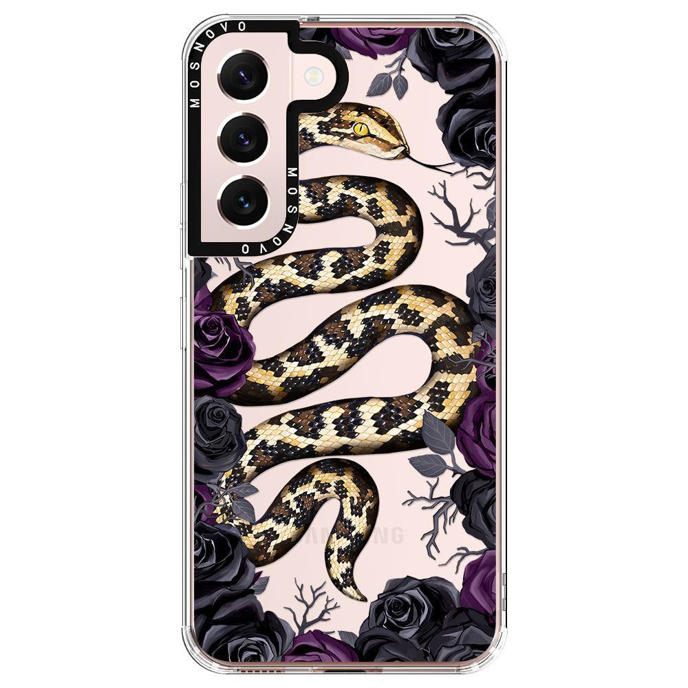 Secret Snake Garden Phone Case - Samsung Galaxy S22 Case - MOSNOVO