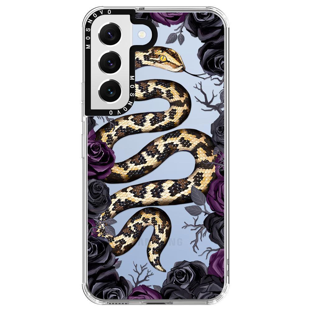 Secret Snake Garden Phone Case - Samsung Galaxy S22 Plus Case - MOSNOVO
