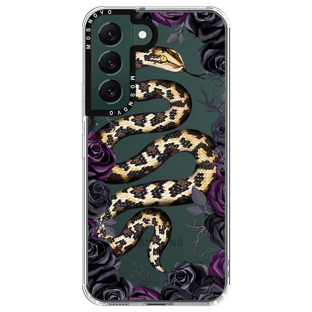 Secret Snake Garden Phone Case - Samsung Galaxy S22 Plus Case - MOSNOVO