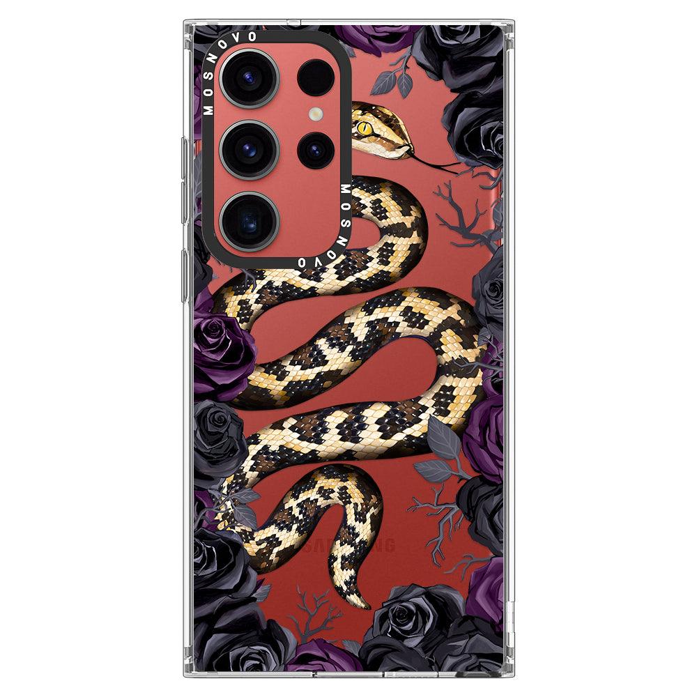 Secret Snake Garden Phone Case - Samsung Galaxy S23 Ultra Case - MOSNOVO
