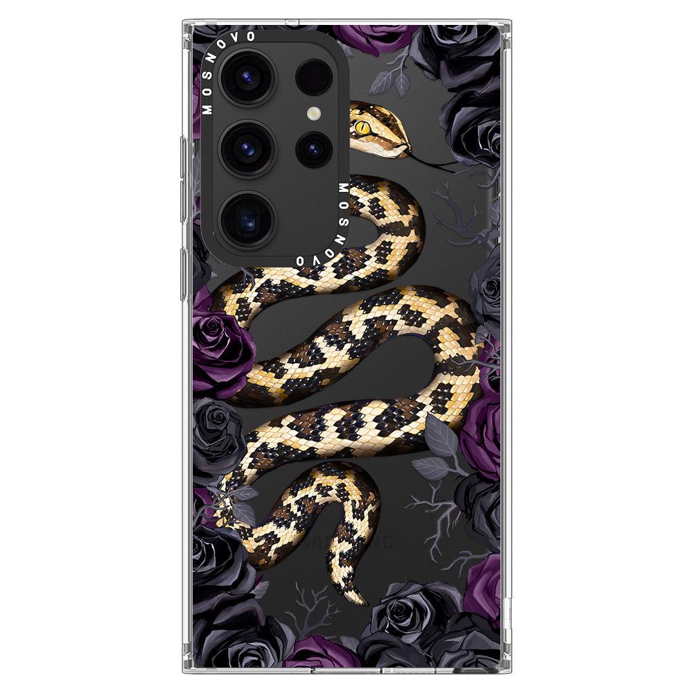 Secret Snake Garden Phone Case - Samsung Galaxy S23 Ultra Case - MOSNOVO