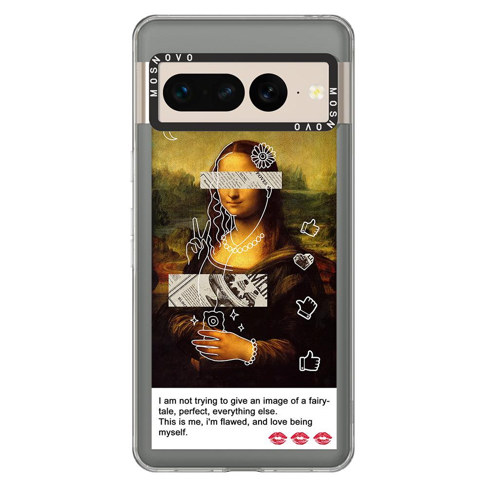 Selfie Artwork Phone Case - Google Pixel 7 Pro Case - MOSNOVO