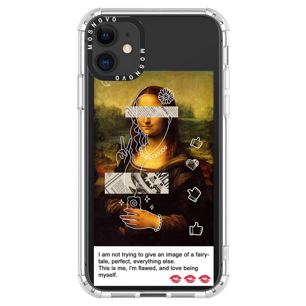 Selfie Artwork Phone Case - iPhone 11 Case - MOSNOVO