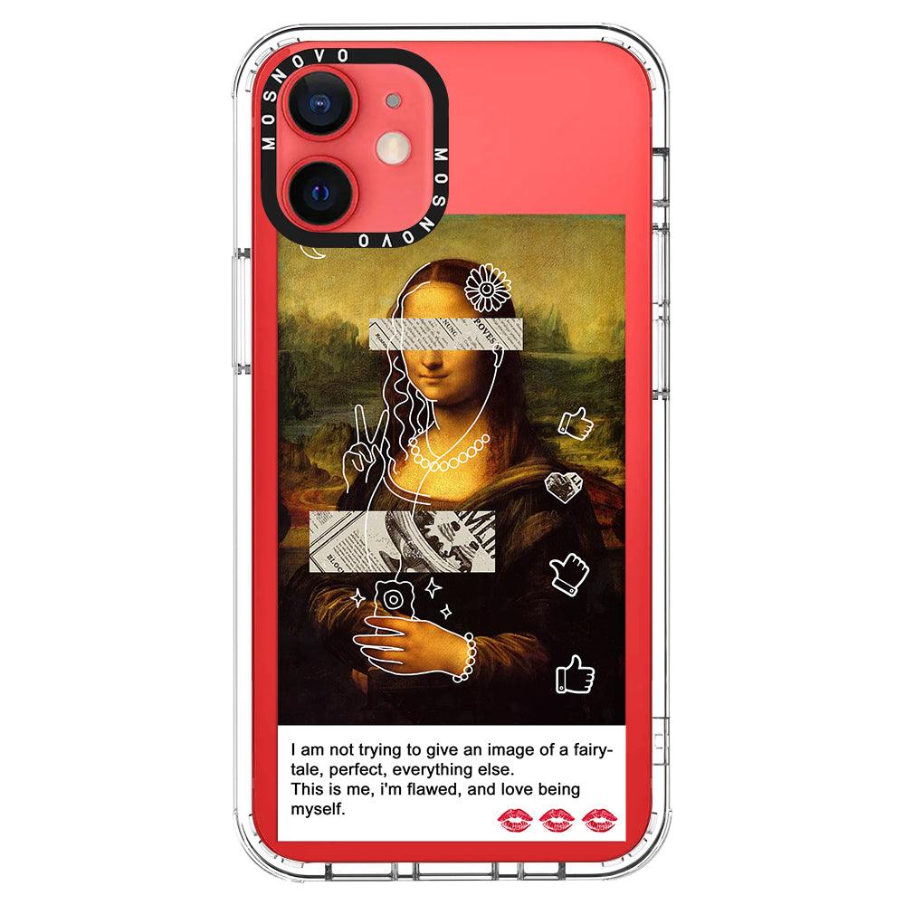 Selfie Artwork Phone Case - iPhone 12 Case - MOSNOVO