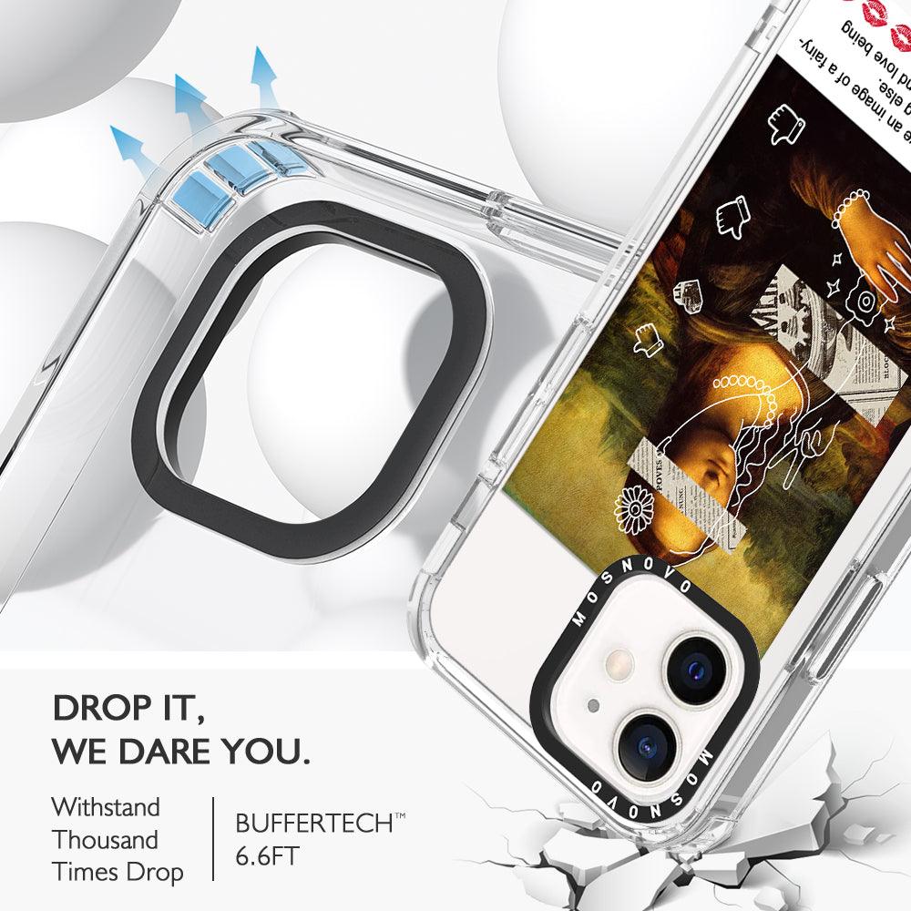 Selfie Artwork Phone Case - iPhone 12 Case - MOSNOVO
