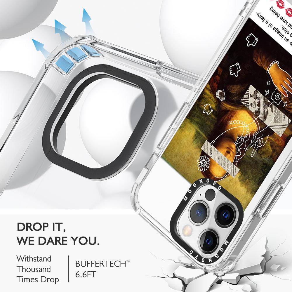 Selfie Artwork Phone Case - iPhone 12 Pro Max Case - MOSNOVO