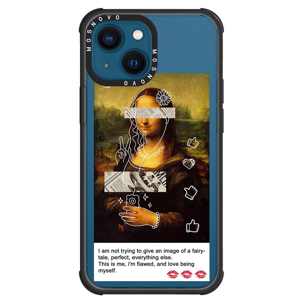Selfie Artwork Phone Case - iPhone 13 Case - MOSNOVO