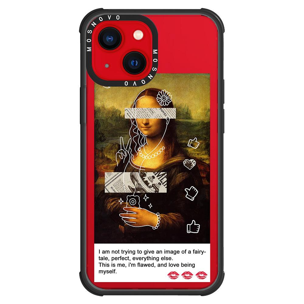 Selfie Artwork Phone Case - iPhone 13 Case - MOSNOVO