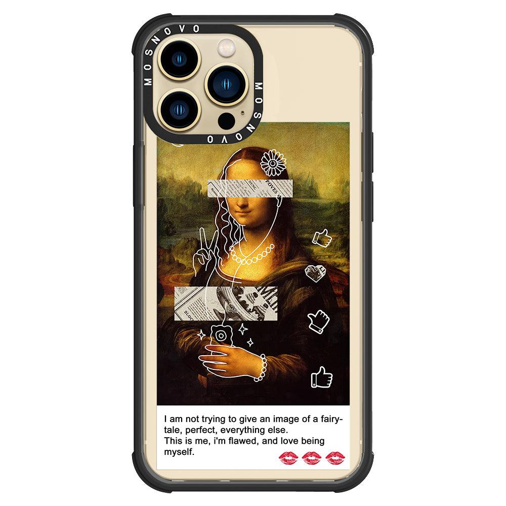 Selfie Artwork Phone Case - iPhone 13 Pro Max Case - MOSNOVO