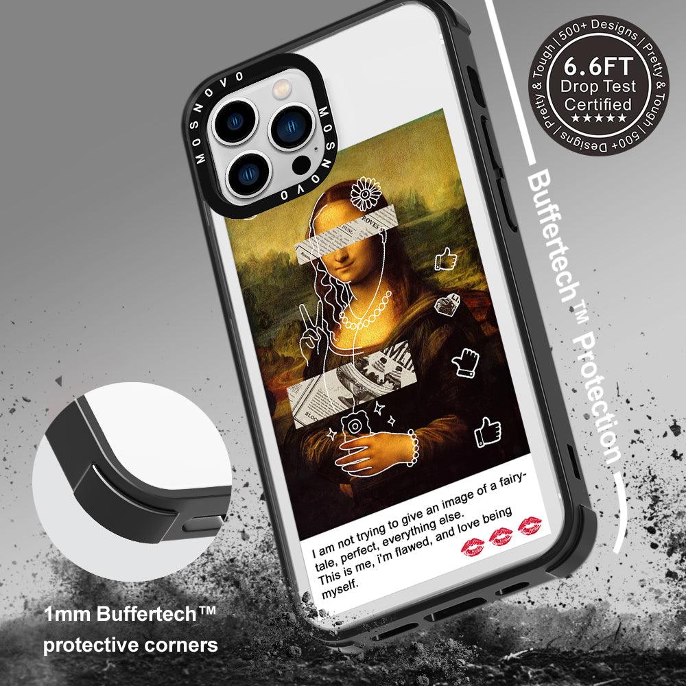 Selfie Artwork Phone Case - iPhone 13 Pro Max Case - MOSNOVO
