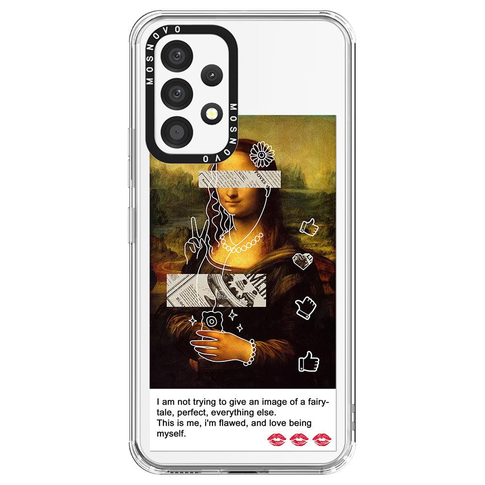 Selfie Artwork Phone Case - Samsung Galaxy A53 Case - MOSNOVO