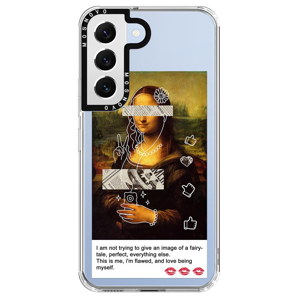 Selfie Artwork Phone Case - Samsung Galaxy S22 Case - MOSNOVO