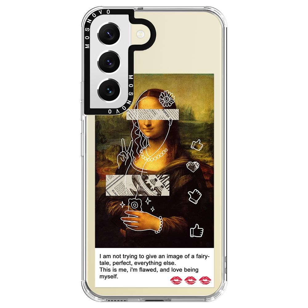 Selfie Artwork Phone Case - Samsung Galaxy S22 Case - MOSNOVO