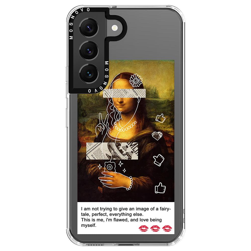 Selfie Artwork Phone Case - Samsung Galaxy S22 Plus Case - MOSNOVO