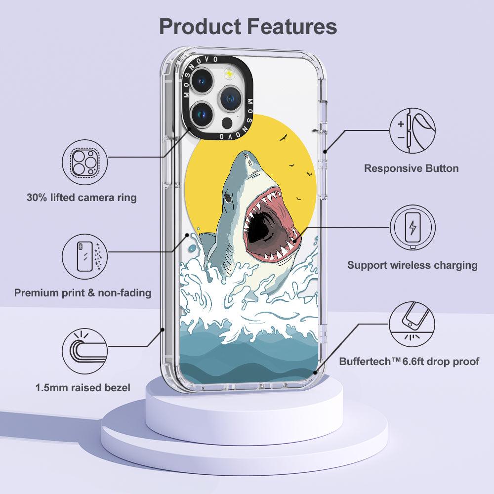 Shark Phone Case - iPhone 12 Pro Max Case - MOSNOVO