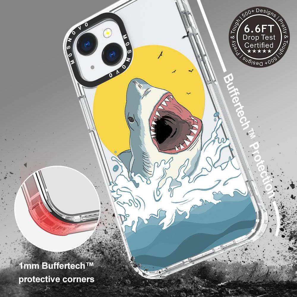 Shark Phone Case - iPhone 13 Mini Case - MOSNOVO