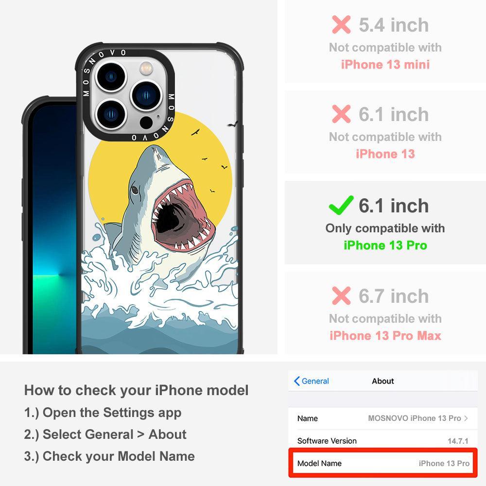 Shark Phone Case - iPhone 13 Pro Case - MOSNOVO