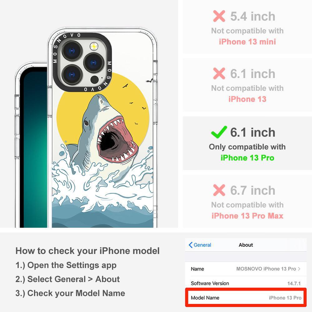 Shark Phone Case - iPhone 13 Pro Case - MOSNOVO