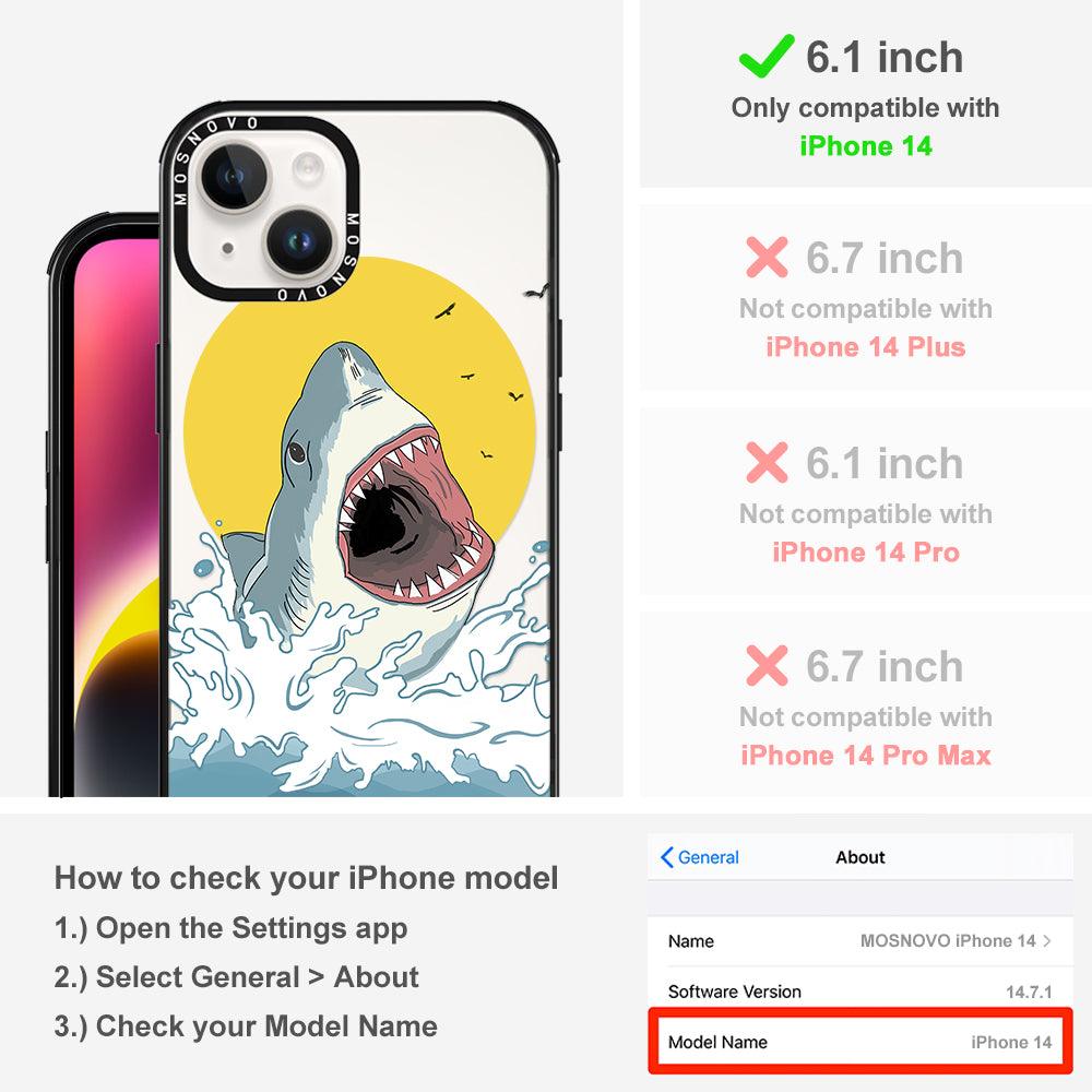 Shark Phone Case - iPhone 14 Case - MOSNOVO