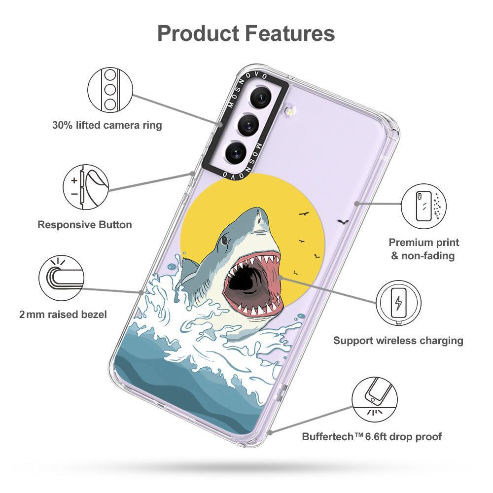 Shark Phone Case - Samsung Galaxy S21 FE Case - MOSNOVO