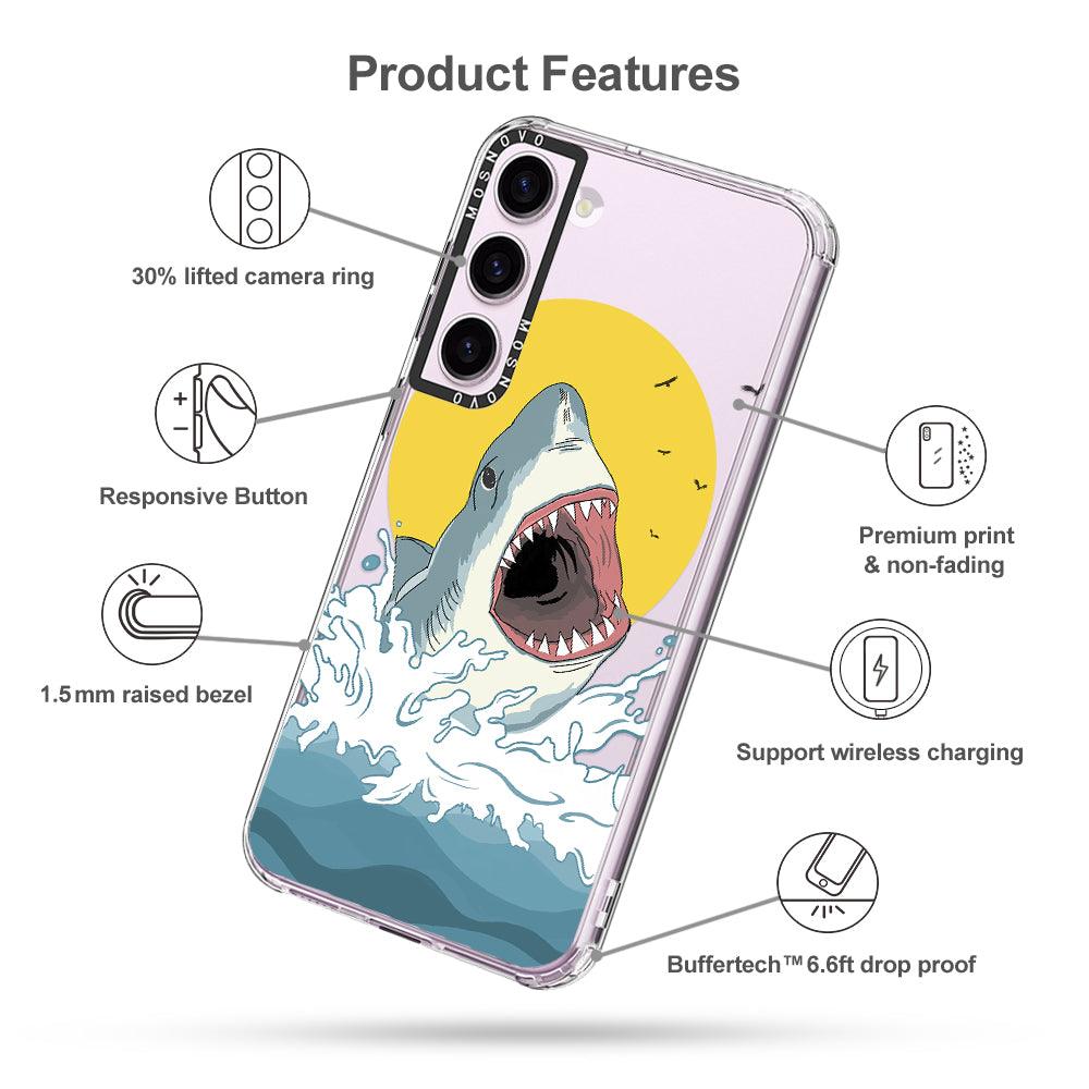 Shark Phone Case - Samsung Galaxy S23 Plus Case - MOSNOVO