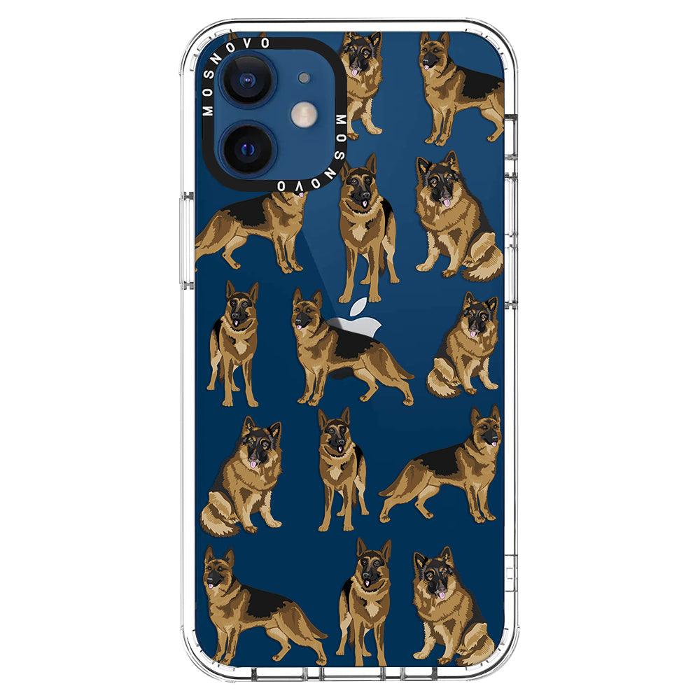 Shepherd Dog Phone Case - iPhone 12 Case - MOSNOVO