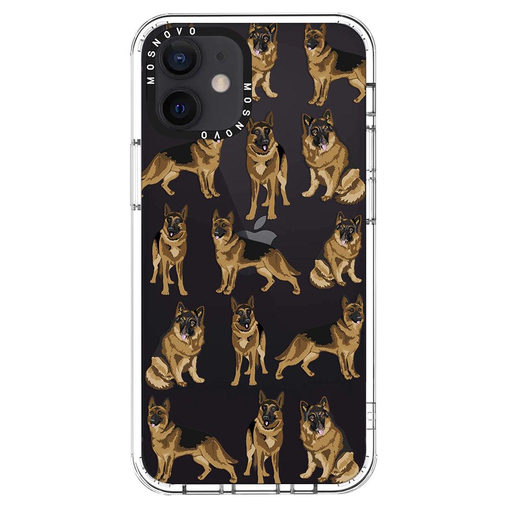 Shepherd Dog Phone Case - iPhone 12 Case - MOSNOVO