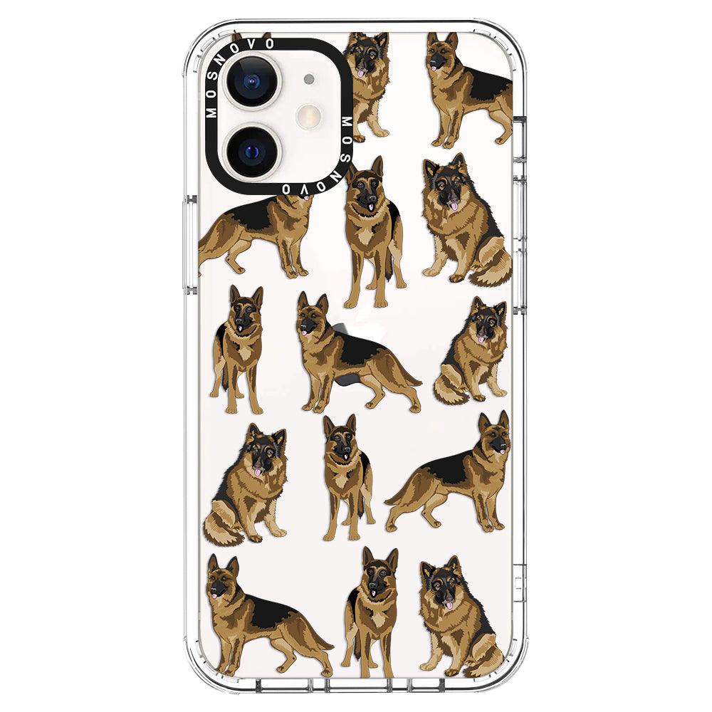 Shepherd Dog Phone Case - iPhone 12 Mini Case - MOSNOVO