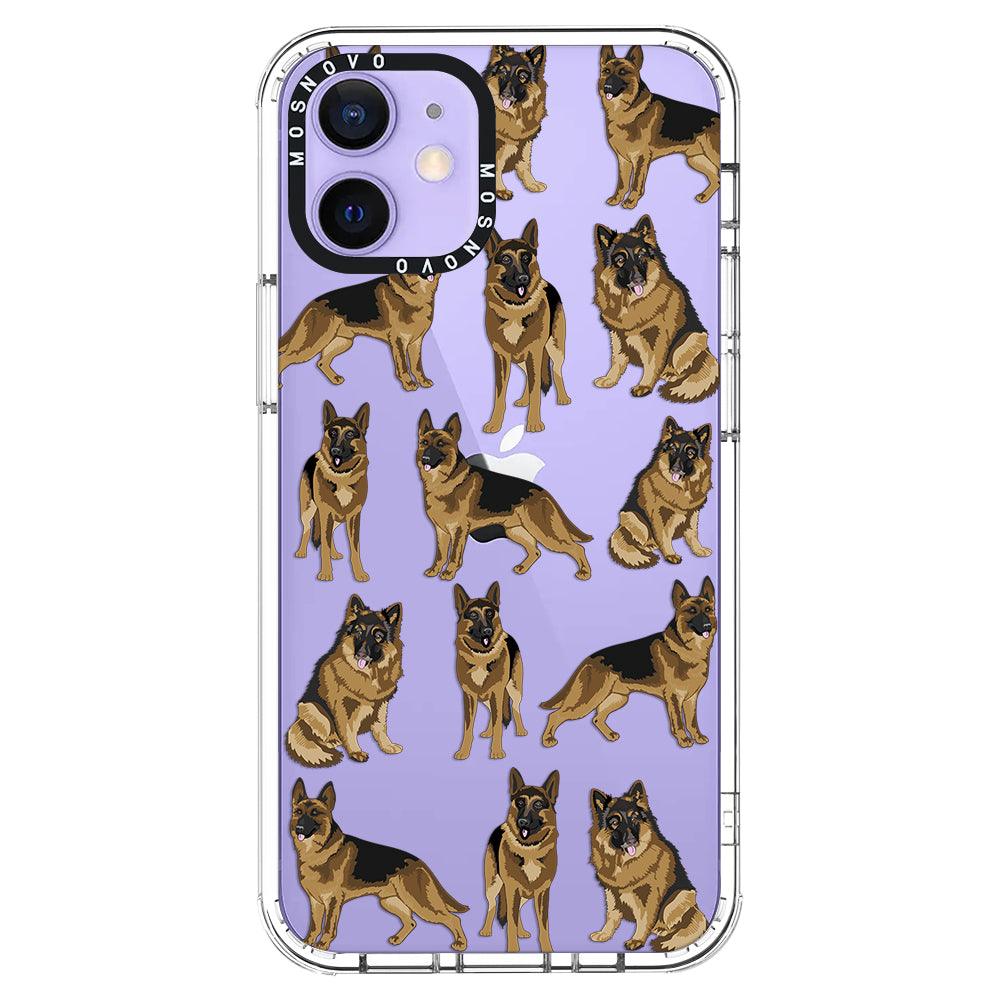 Shepherd Dog Phone Case - iPhone 12 Mini Case - MOSNOVO