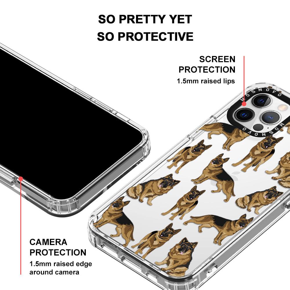 Shepherd Dog Phone Case - iPhone 12 Pro Max Case - MOSNOVO