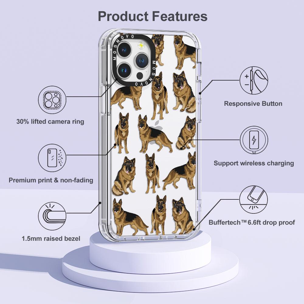 Shepherd Dog Phone Case - iPhone 12 Pro Max Case - MOSNOVO