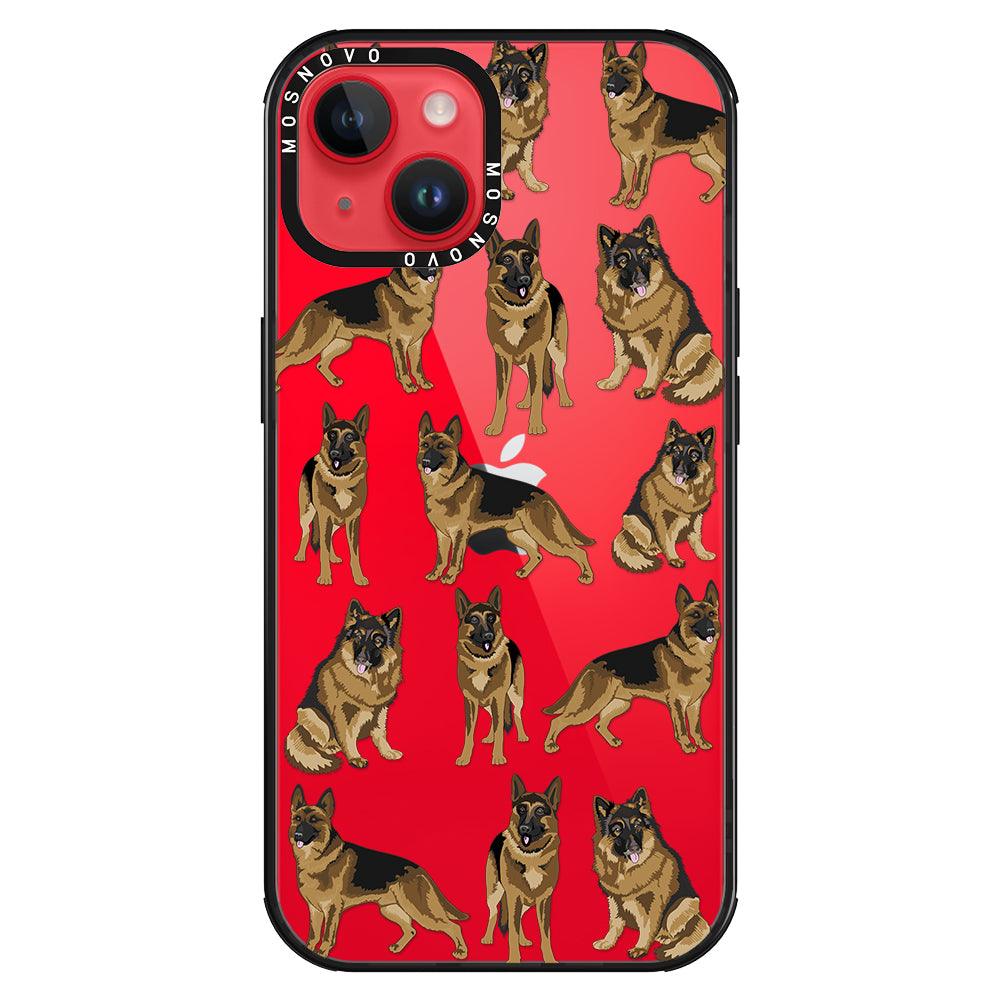 Shepherd Dog Phone Case - iPhone 14 Plus Case - MOSNOVO