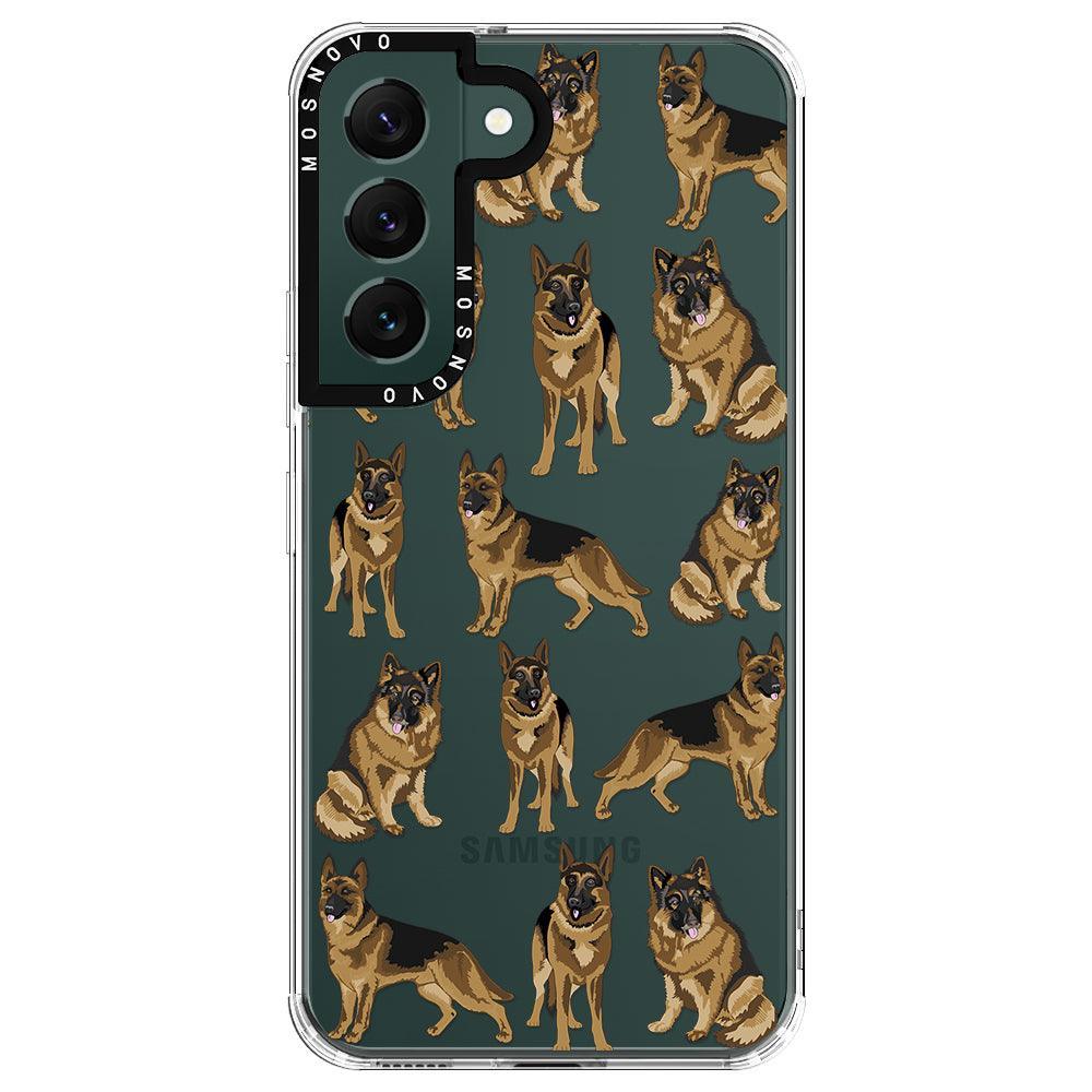 Shepherd Dog Phone Case - Samsung Galaxy S22 Case - MOSNOVO
