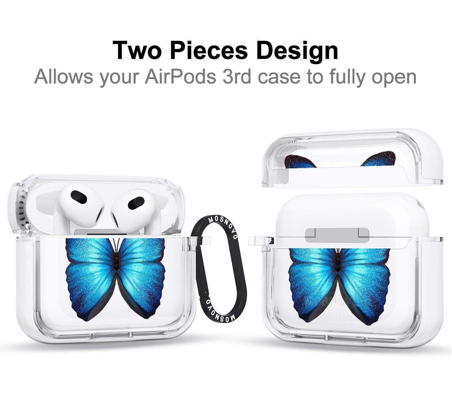 Shimmering Butterfly AirPods 3 Case (3rd Generation) - MOSNOVO