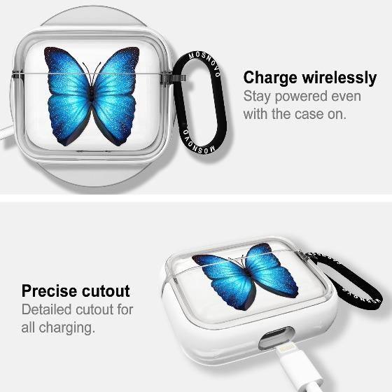 Shimmering Butterfly AirPods Pro Case - MOSNOVO