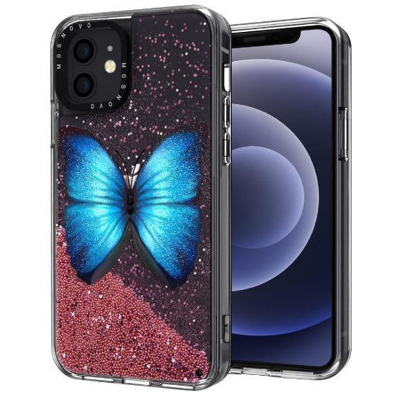 Shimmering Butterfly Glitter Phone Case - iPhone 12 Case - MOSNOVO