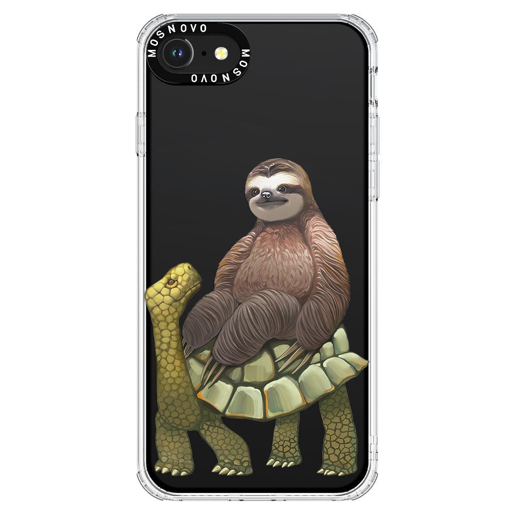 Sloth Turtle Phone Case - iPhone 7 Case - MOSNOVO