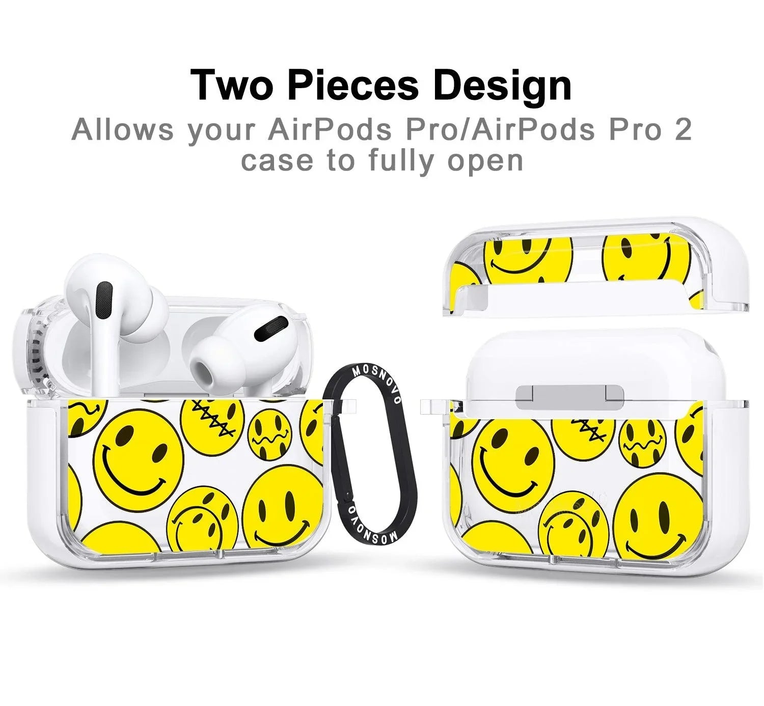 Smiley Face Airpods Case