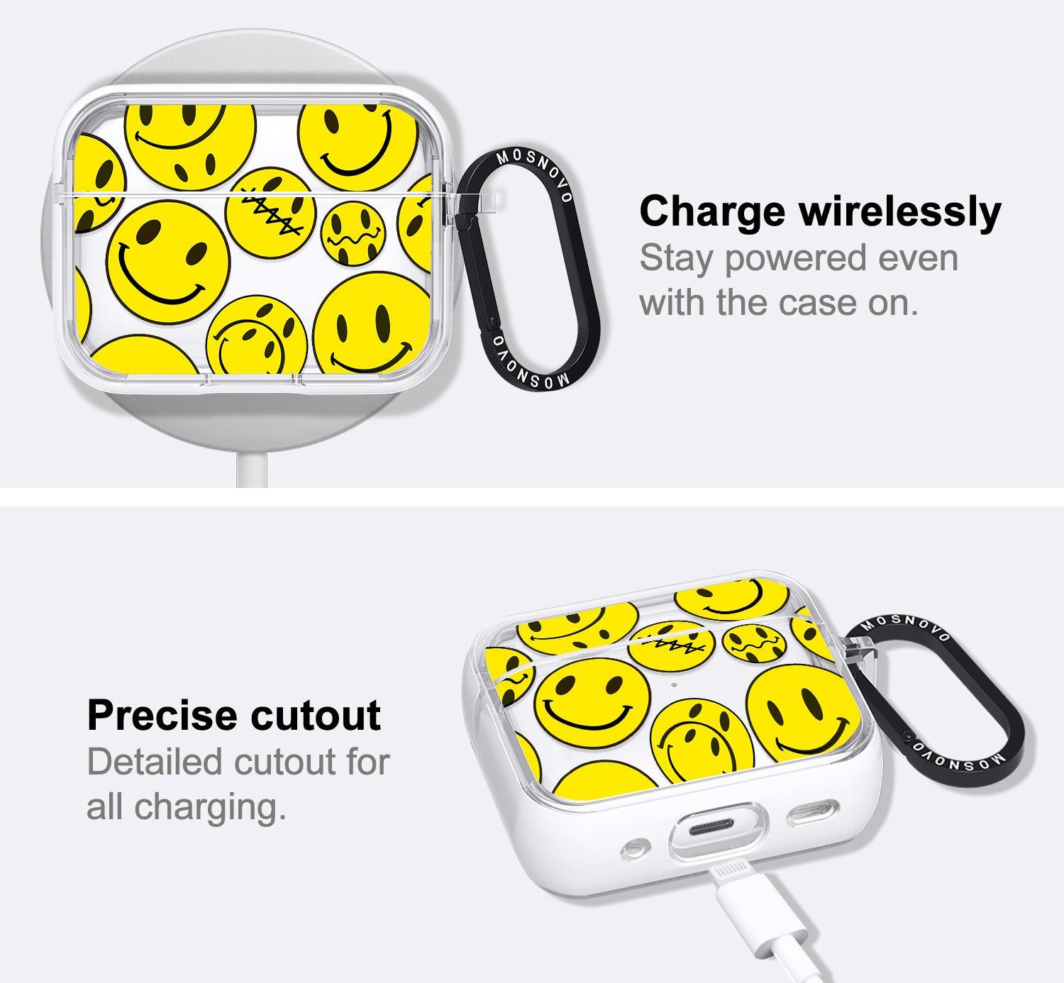 Smiley Face AirPods Pro 2 Case (2nd Generation) - MOSNOVO