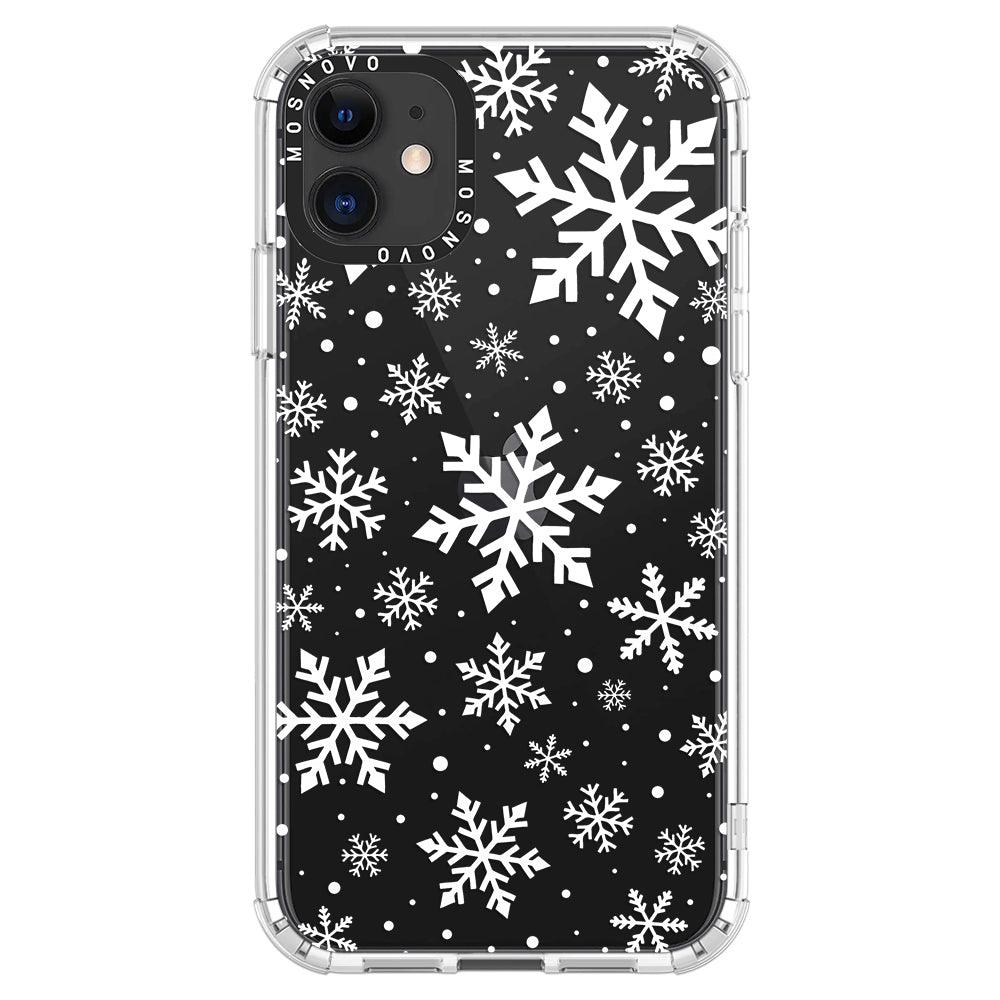 Snowflake Phone Case - iPhone 11 Case - MOSNOVO