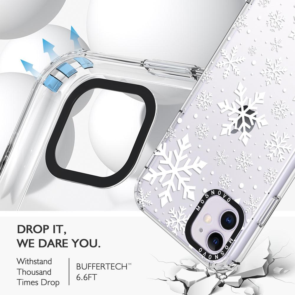 Snowflake Phone Case - iPhone 11 Case - MOSNOVO