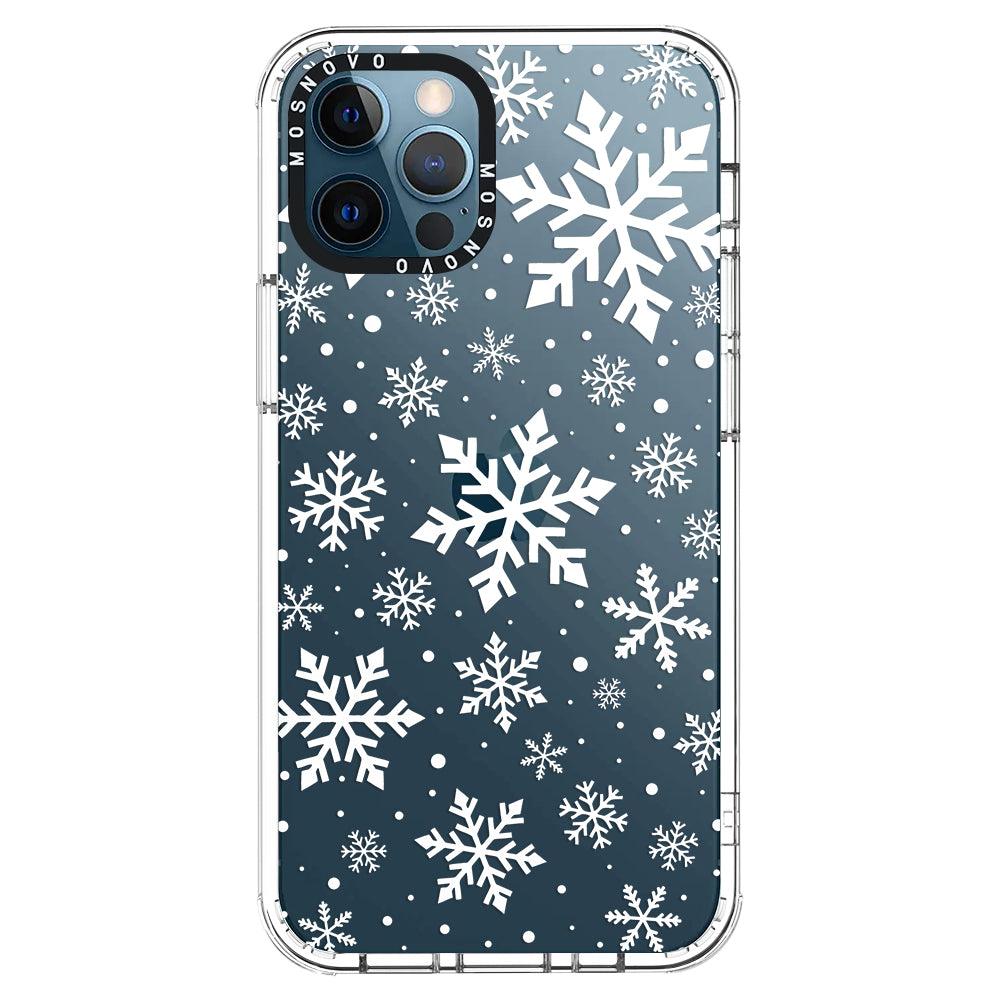 Snowflake Phone Case - iPhone 12 Pro Case - MOSNOVO